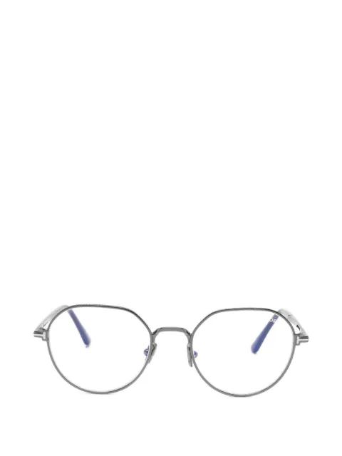 oval-frame glasses by TOM FORD