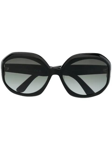 oversize-frame sunglasses by TOM FORD