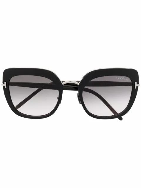 oversized cat-eye frame sunglasses by TOM FORD