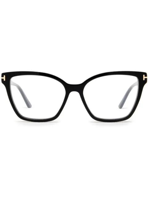 oversized-frame sunglasses by TOM FORD
