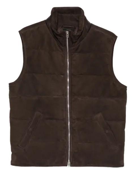 padded-design gilet by TOM FORD