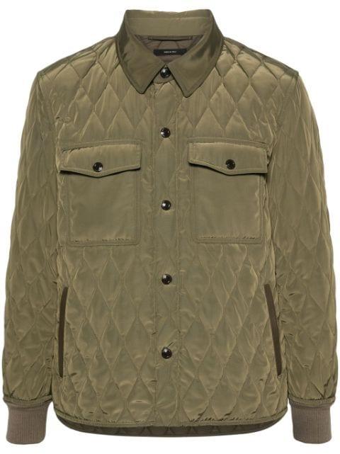 padded quilted jacket by TOM FORD