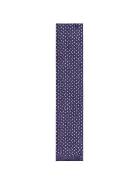 paisley logo scarf by TOM FORD