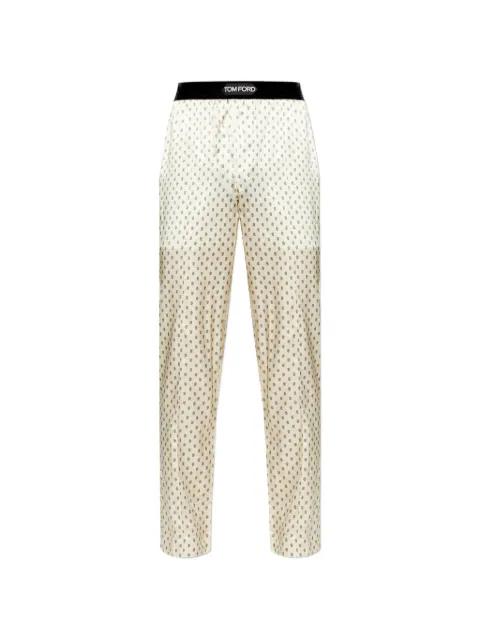 paisley-print pajama bottoms by TOM FORD