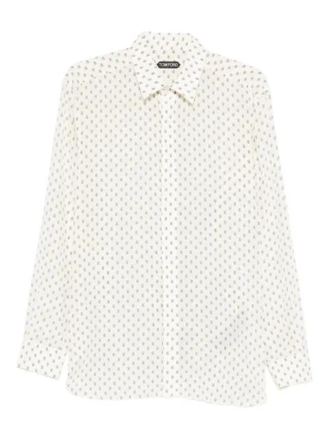 paisley-print shirt by TOM FORD