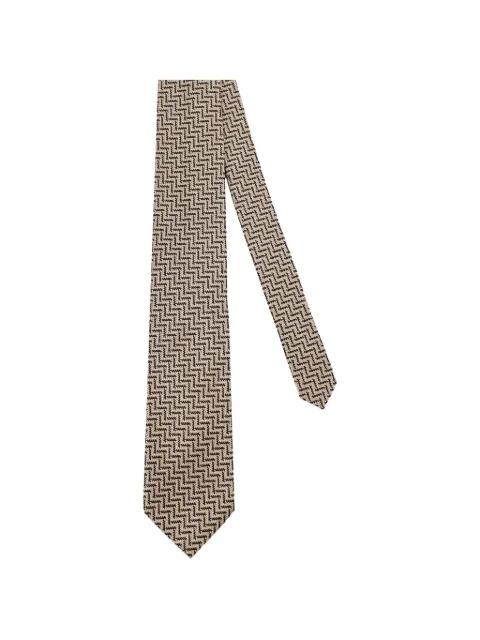 patterned tie by TOM FORD