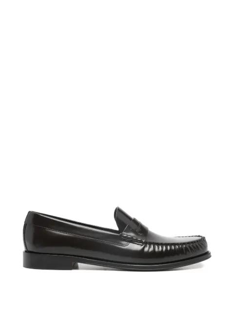 penny-detail flat shoes by TOM FORD