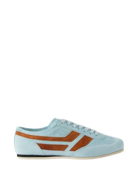 perforated panelled sneakers by TOM FORD
