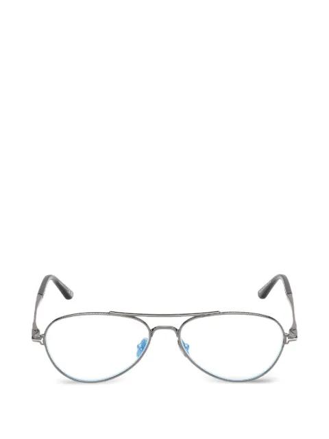 pilot-frame glasses by TOM FORD