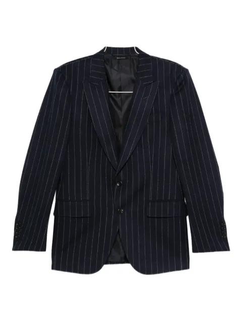 pinstripe wool jacket by TOM FORD