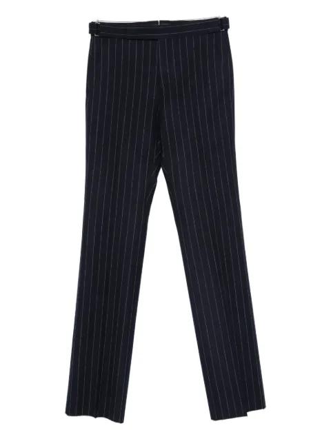 pinstripe wool trousers by TOM FORD