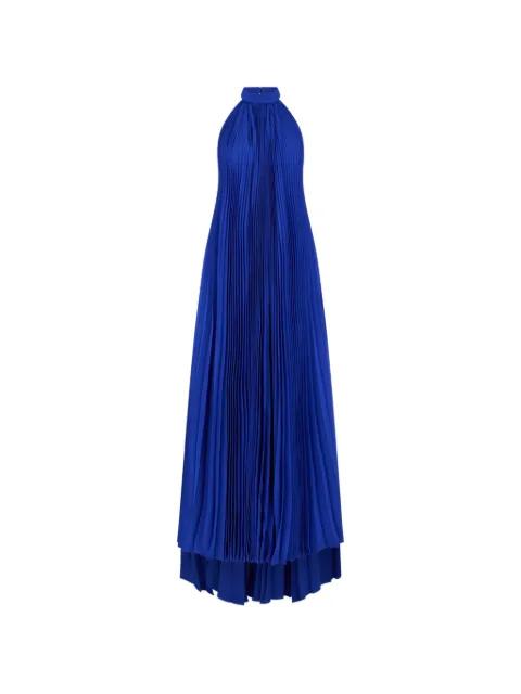 pleated halter dress by TOM FORD