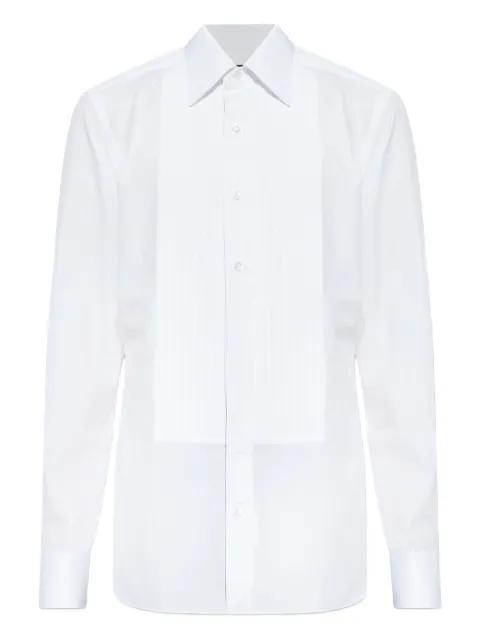 pleated shirt by TOM FORD