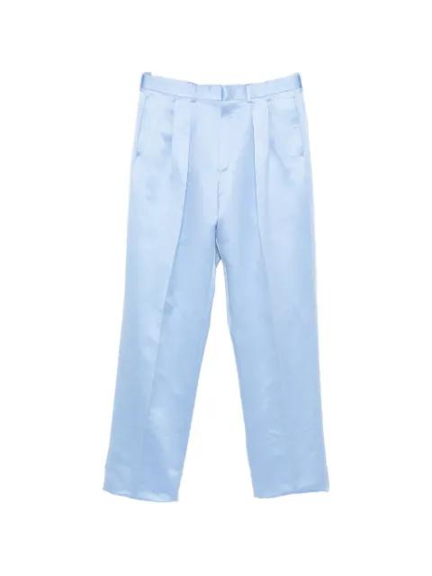 pleated textured trousers by TOM FORD