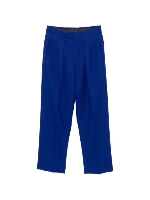 pleated twill trousers by TOM FORD