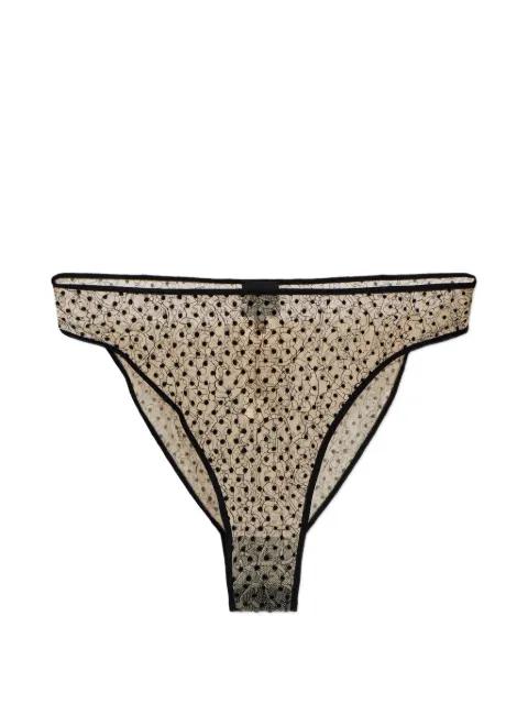 polka-dot lace briefs by TOM FORD