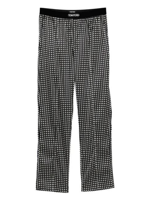 polka dot pyjama trousers by TOM FORD