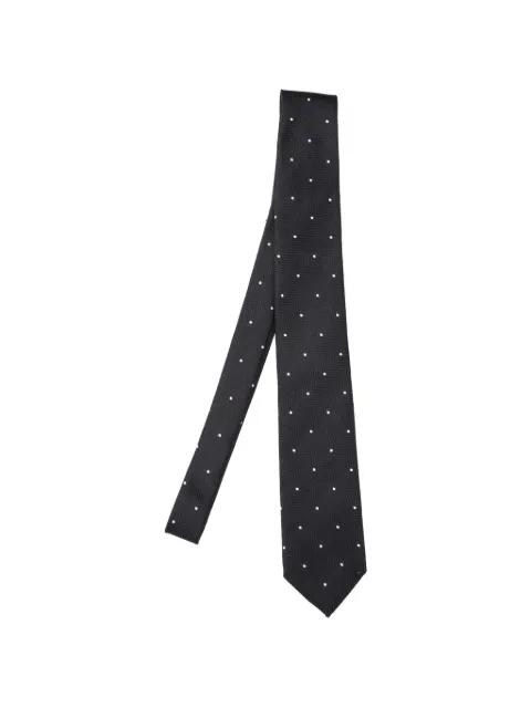 polka-dot tie by TOM FORD