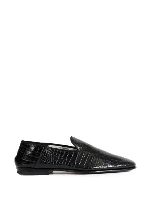 printed steven loafers by TOM FORD