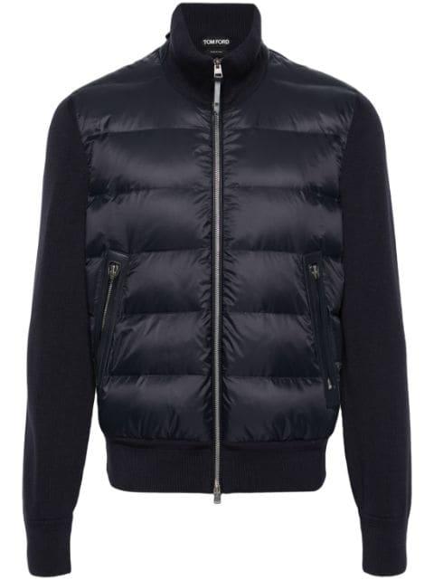 quilted padded jacket by TOM FORD