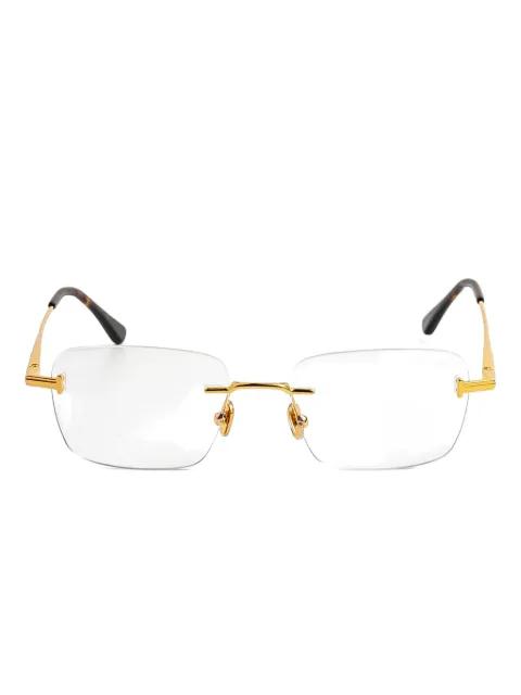rectangle glasses by TOM FORD