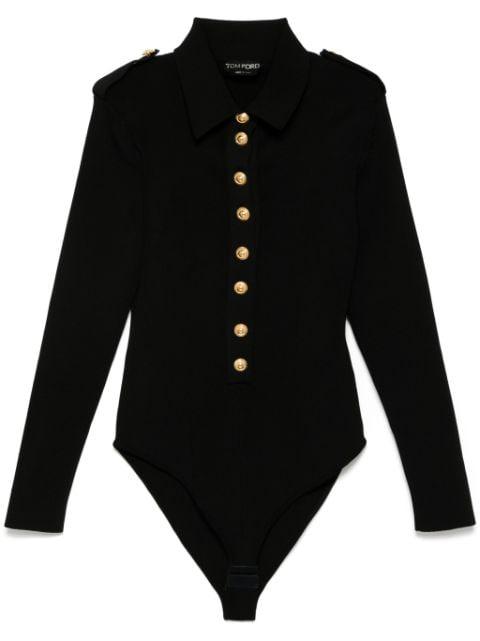 ribbed knit bodysuit by TOM FORD
