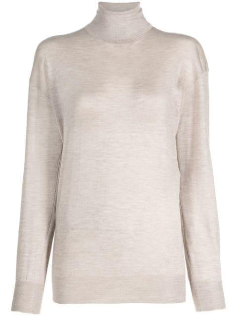 ribbed-knit rollneck sweater by TOM FORD
