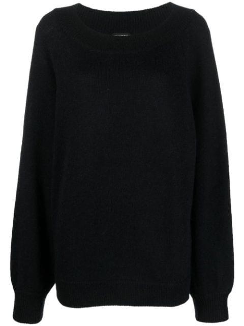 ribbed-knit round neck jumper by TOM FORD