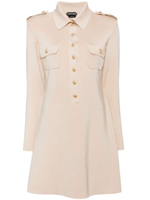 ribbed mini dress by TOM FORD