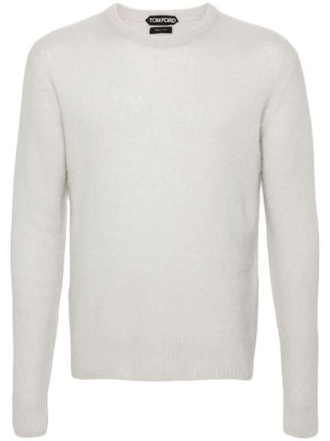 ribbed-trim sweater by TOM FORD