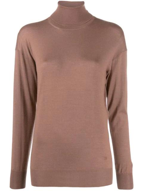 rollneck fine knit jumper by TOM FORD