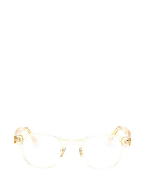 round-frame glasses by TOM FORD