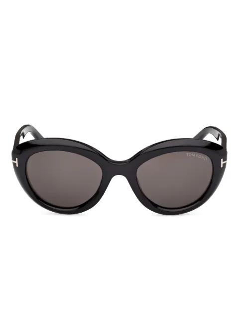 round-frame sunglasses by TOM FORD