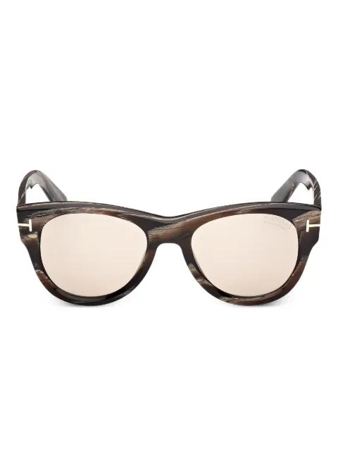 round-frame sunglasses by TOM FORD