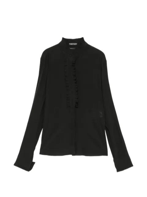 ruffle shirt by TOM FORD