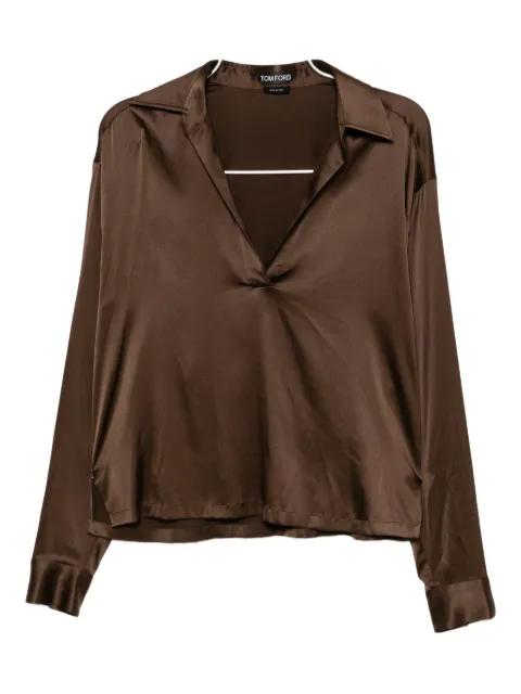 satin blouse by TOM FORD
