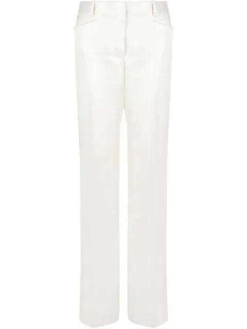 satin-trim trousers by TOM FORD