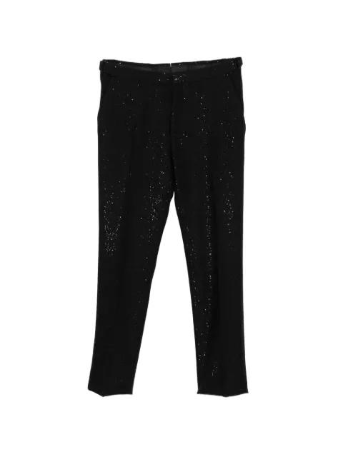 sequinned bouclé trousers by TOM FORD