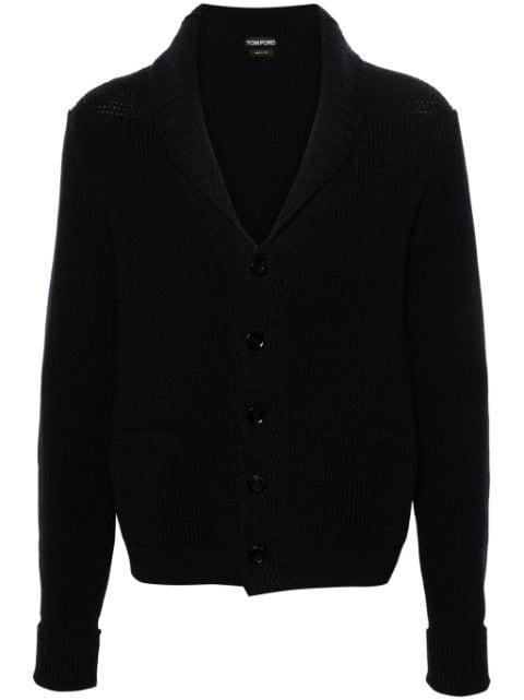 shawl cashmere cardigan by TOM FORD