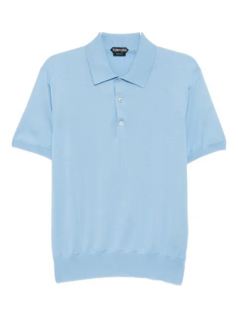 short-sleeves cotton polo shirt by TOM FORD