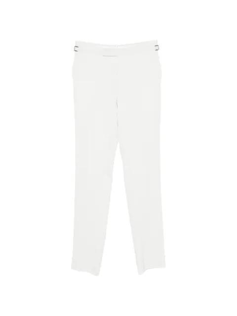 side-adjuster pressed-crease trousers by TOM FORD