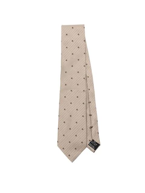 silk polka-dot tie by TOM FORD
