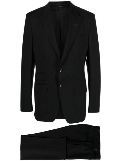 single-breasted wool suit by TOM FORD