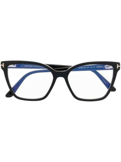 square eyeglass frames by TOM FORD