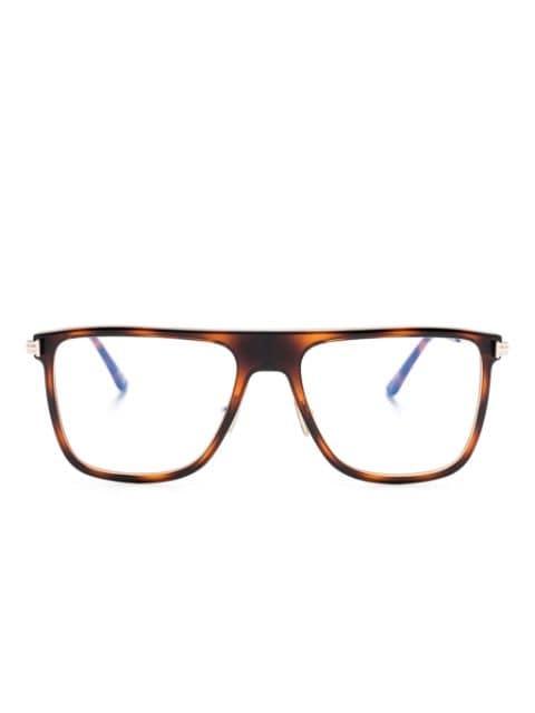 square-frame glasses by TOM FORD