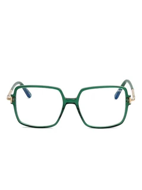 square-frame glasses by TOM FORD