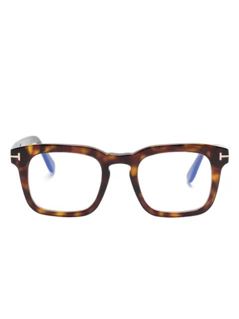 square-frame glasses by TOM FORD