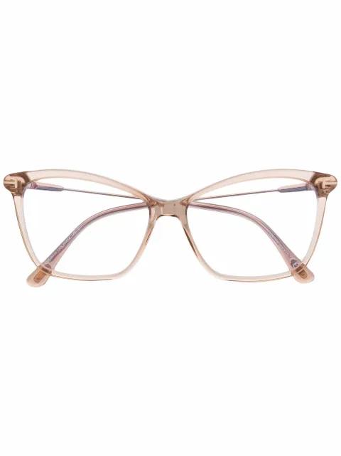 square-frame glasses by TOM FORD