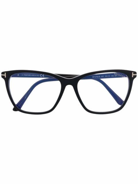 square frame glasses by TOM FORD