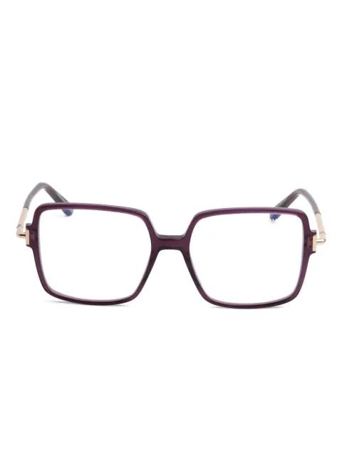 square-frame glasses by TOM FORD